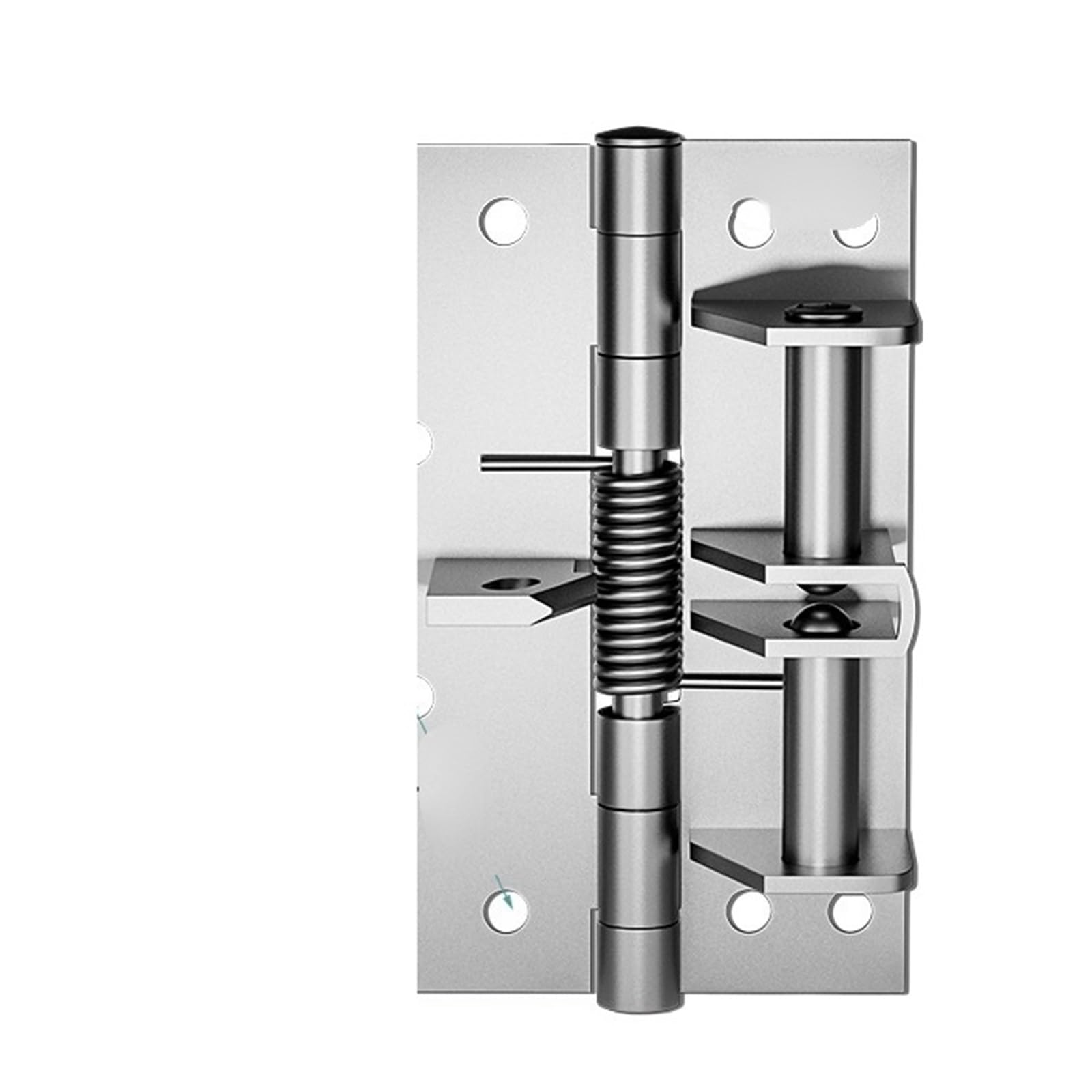 Pjfcewfdgx Black B 3 In 1 Spring Invisible Door Hinge