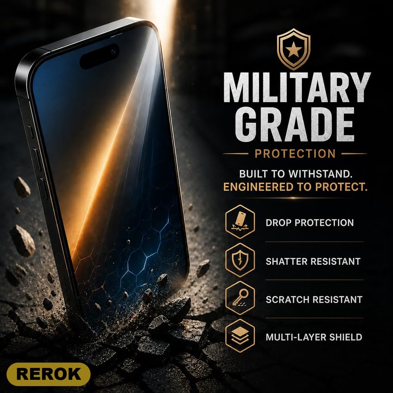 Image of Military-Grade Tempered Glass Screen Protector for iPhone 7 [Pack of 2] | HD Clear, Edge-to-Edge Coverage, Scratch Resistant, Case Friendly with Easy Installation Kit(WHITE)