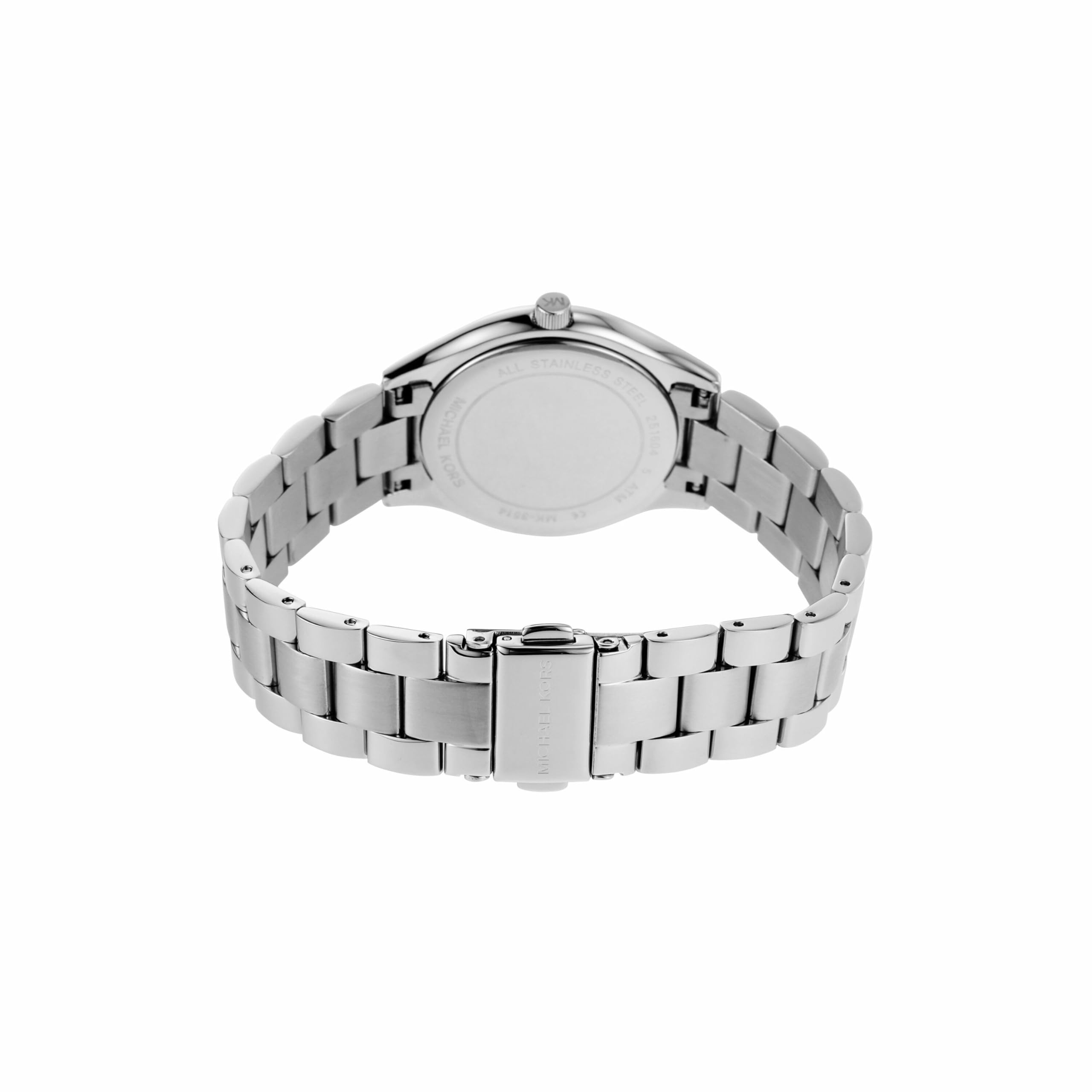 Michael Kors Reloj Slim Runway para Mujer, 33mm Movimiento de Cuarzo a Tres Agujas con Correa de Acero Inoxidable