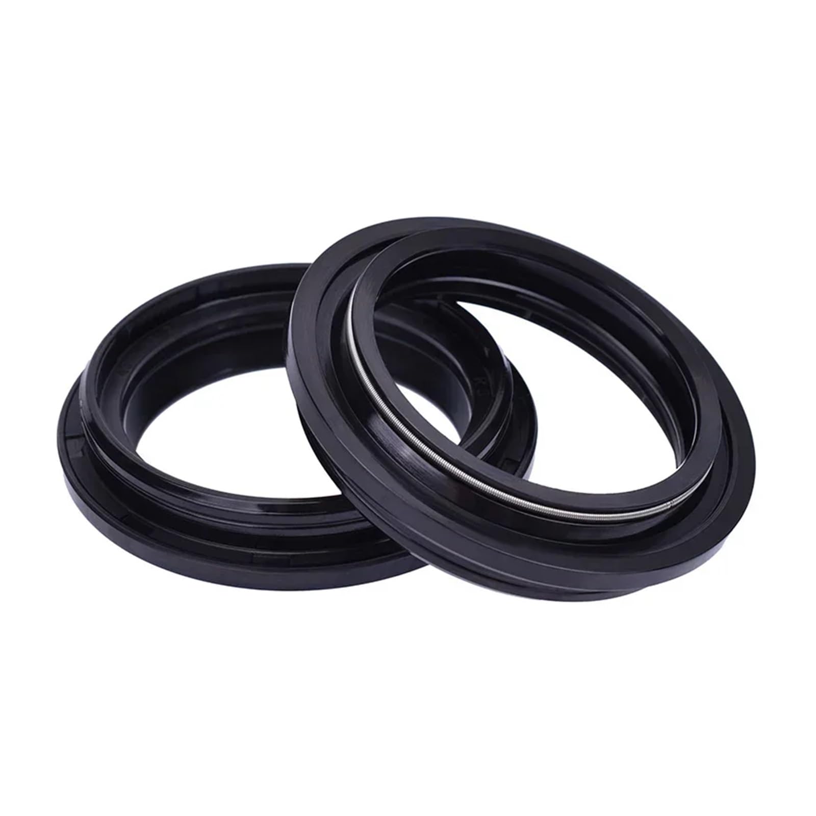 43x53x9,5/11,5 Motorrad Zubehör Schock Gabel Öl Dichtung & Staub Abdeckung for K/TM EXC300 EGS300 MXC300 MXC EGS EXC 300 (Color : 4pcs Seal 4pcs Cover)