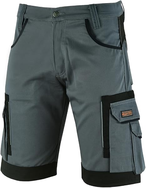 WrightFits Men Cargo Shorts -Work Shorts Safety Combat Summer Shorts - Multi Pockets - Triple Stitched - Durable Workwear - 1