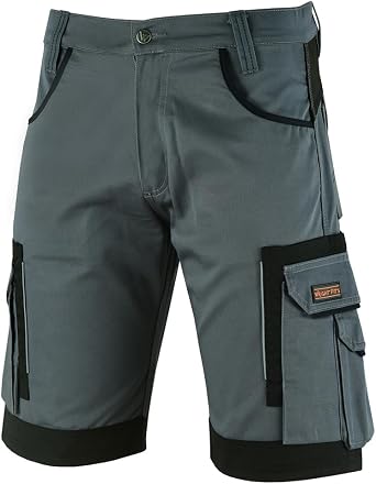 WrightFits Men Cargo Shorts -Work Shorts Safety Combat Summer Shorts - Multi Pockets - Triple Stitched - Durable Workwear