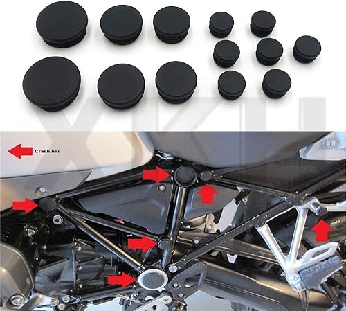 XKMT- Juego de enchufes de repuesto (13 tapas) para BMW R 1200 GS LC ADVENTURE (2014-2019)