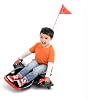 Rollplay Nighthawk Bolt 12 Volt Ride On Toy for Ages 4 & Up with Compact Design for Easy Storage, Side Handlebars for Steering, and a Top Forward Speed of 4 MPH, Black