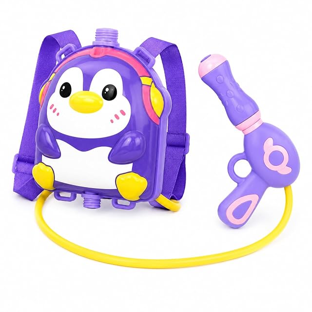 Foto 5 de 5 de Pistola de Agua con Mochila Recargable - Juguete de Verano para Niños