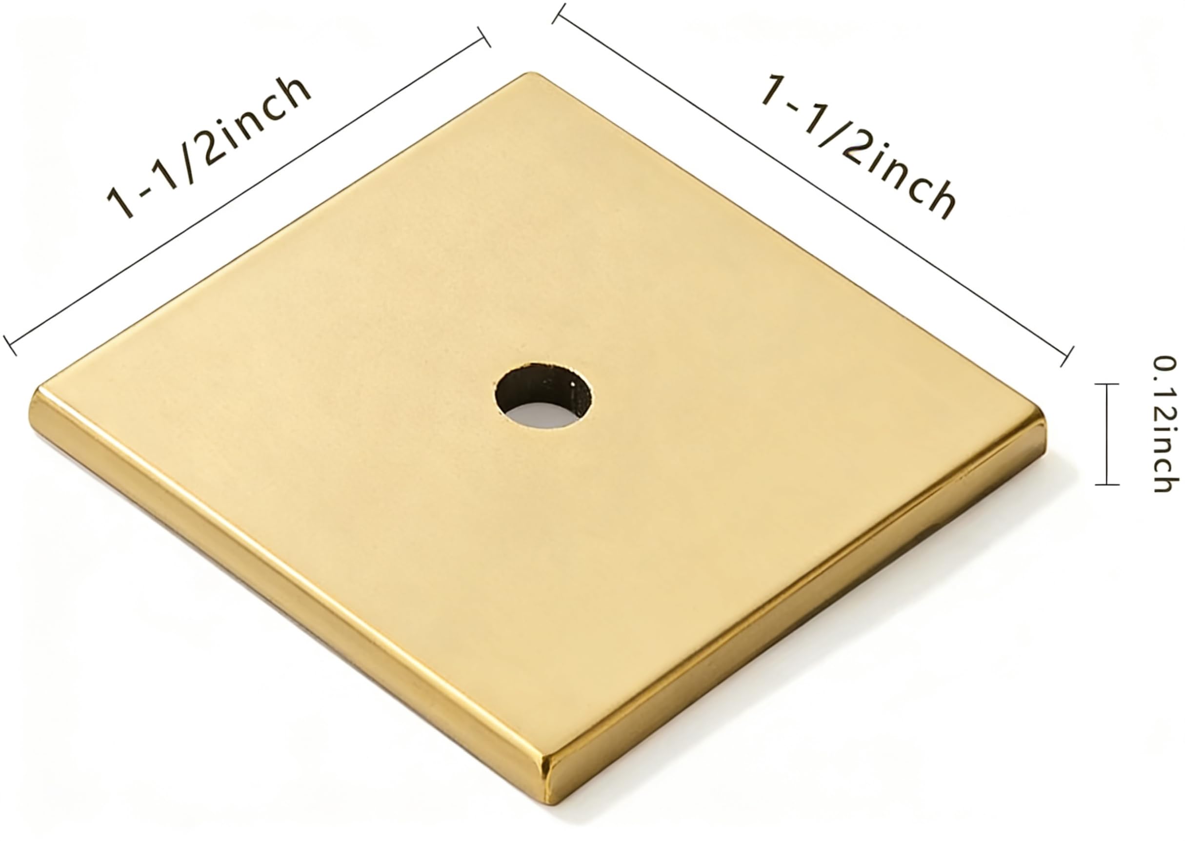 KHTUMEWARE-323BP Backplate, Champagne Bronze, 1-1/2 in (38 mm) Length, 2-Pack in Champagne Bronze — KHTUMEWARE