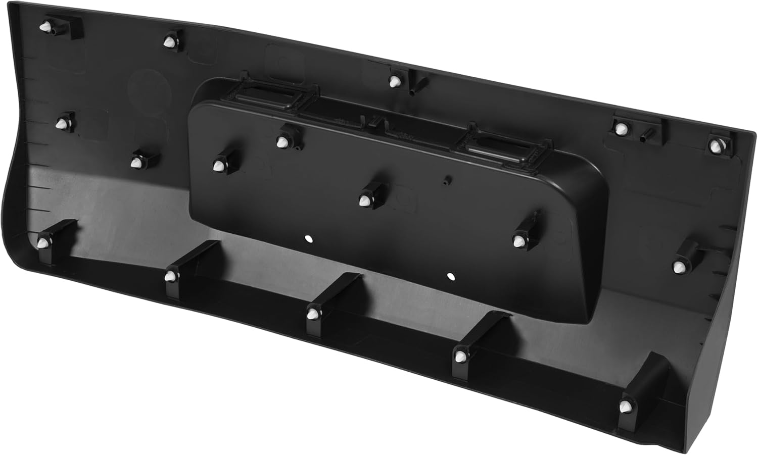 Rear Right Door Molding Without Hole Compatible with 2015-2019 Ford Transit-150 250 350 350 HD, Replacement Plastic(PP+TD20) Black Door Lower Trim Molding Panel