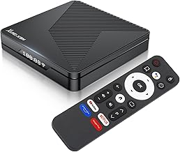 Sponsored You’re seeing this ad based on the product’s relevance to your search query.Learn more about this advertisement GREVA 8K Android TV Box 14.0, 2025 Android Box 4G RAM 64G ROM Chipset S905X5M Support Dolby Vision WiFi6 HDR10 BT5.0 HDMI 2.1 10/100M Ethernet LAN 3D HD Smart TV Box Black