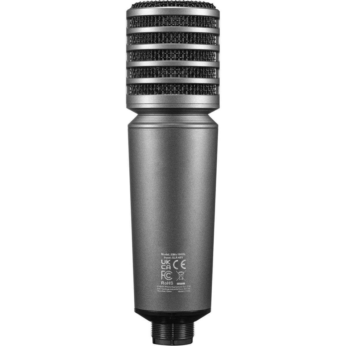 Godox XMic100GL Microfono da studio XLR a condensatore cardioide a diaframma largo