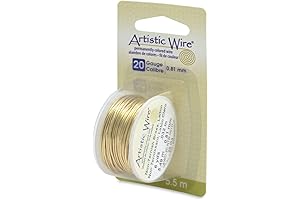 20 Gauge Tarnish-Resistant Brass Craft Jewelry Wire
