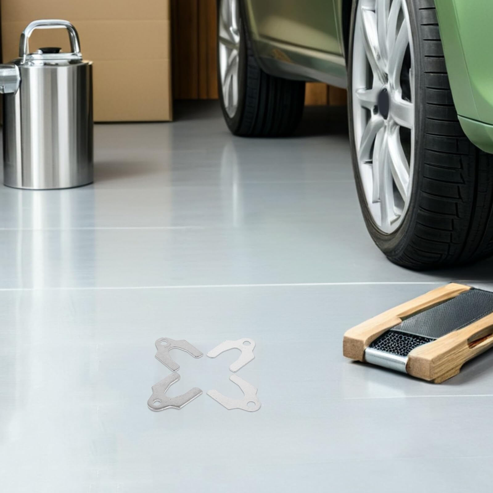 per Allineamento Pannello Auto Kit da 144 Pezzi e di Spessori in Acciaio Resistente alle Intemperie Compatibile per Porte Veicolo per Uso Fai-da-te per Uso Fai-da-te e Officina Officina