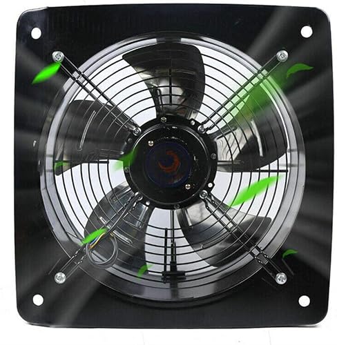 DNYSYSJ Extractor de ventilación industrial de 16 pulgadas, ventilador de utilidad de escape axial, ventilador a prueba de explosiones, ventilador