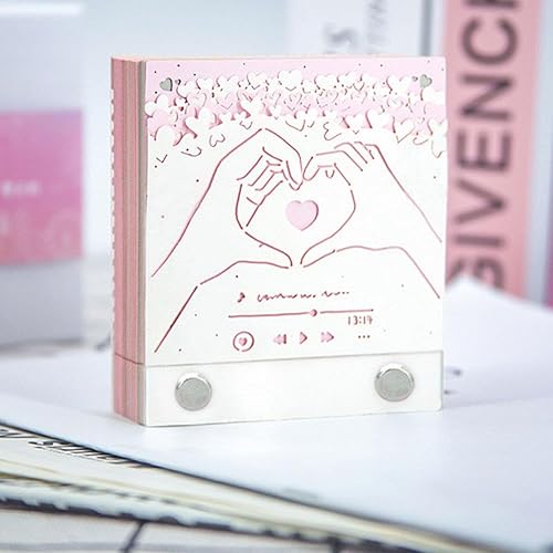 Miniatura 9 de Bloc de notas de calendario 2024, calendario de pieza de tiempo, árbol de arte de papel, calendario de arte 3D, decoración de escritorio, bloc de