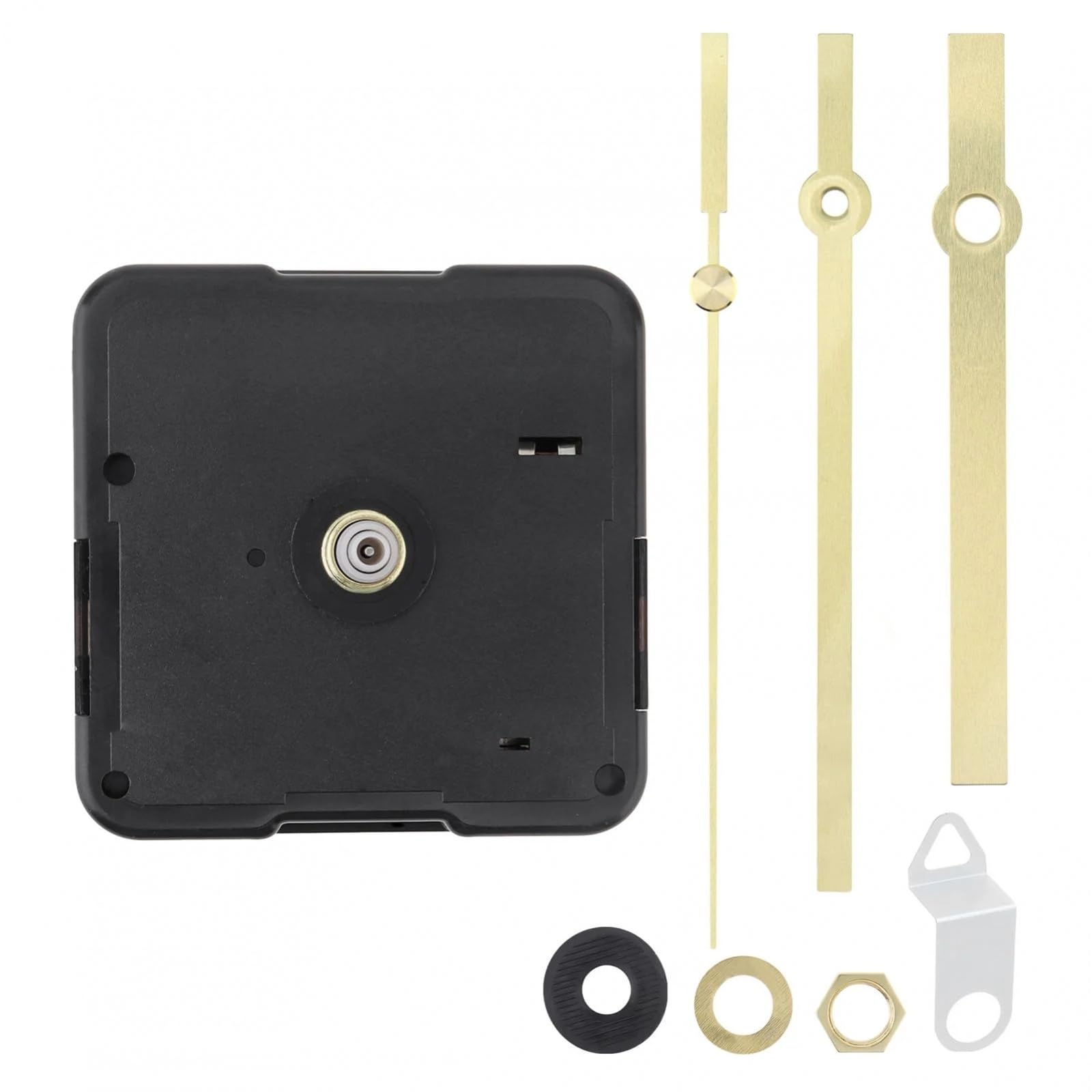 Quartz Clock Movement Mechanism Silent Sweep Replacement with Hands Set