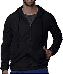 Jaqueta Corta Vento Masculina Selene Capuz e Bolso Esportiva