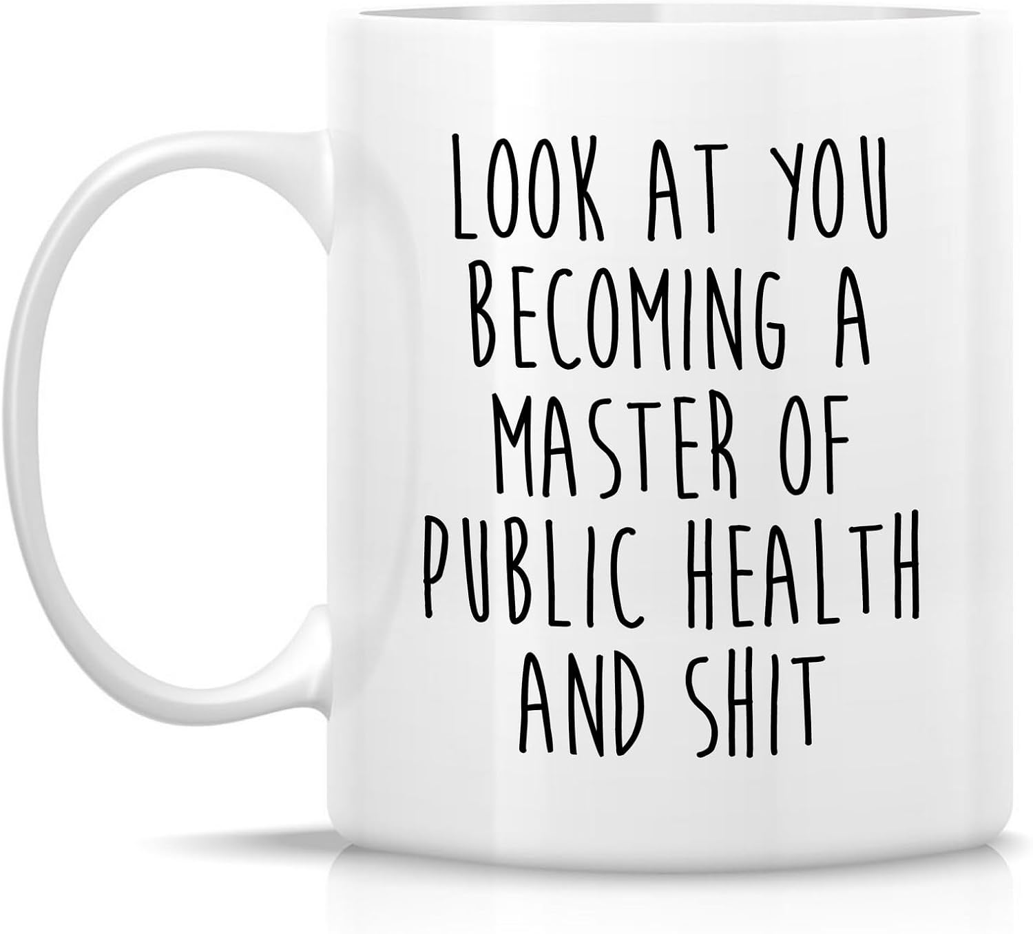 Retreez Funny Master of Public Health Graduation Mug - 11 Oz Ceramic Coffee or Tea Cup - Humorous Gift for MPH Graduates, Public Health Professional - Graduation and Achievement Gift For Men and Women - Image 2