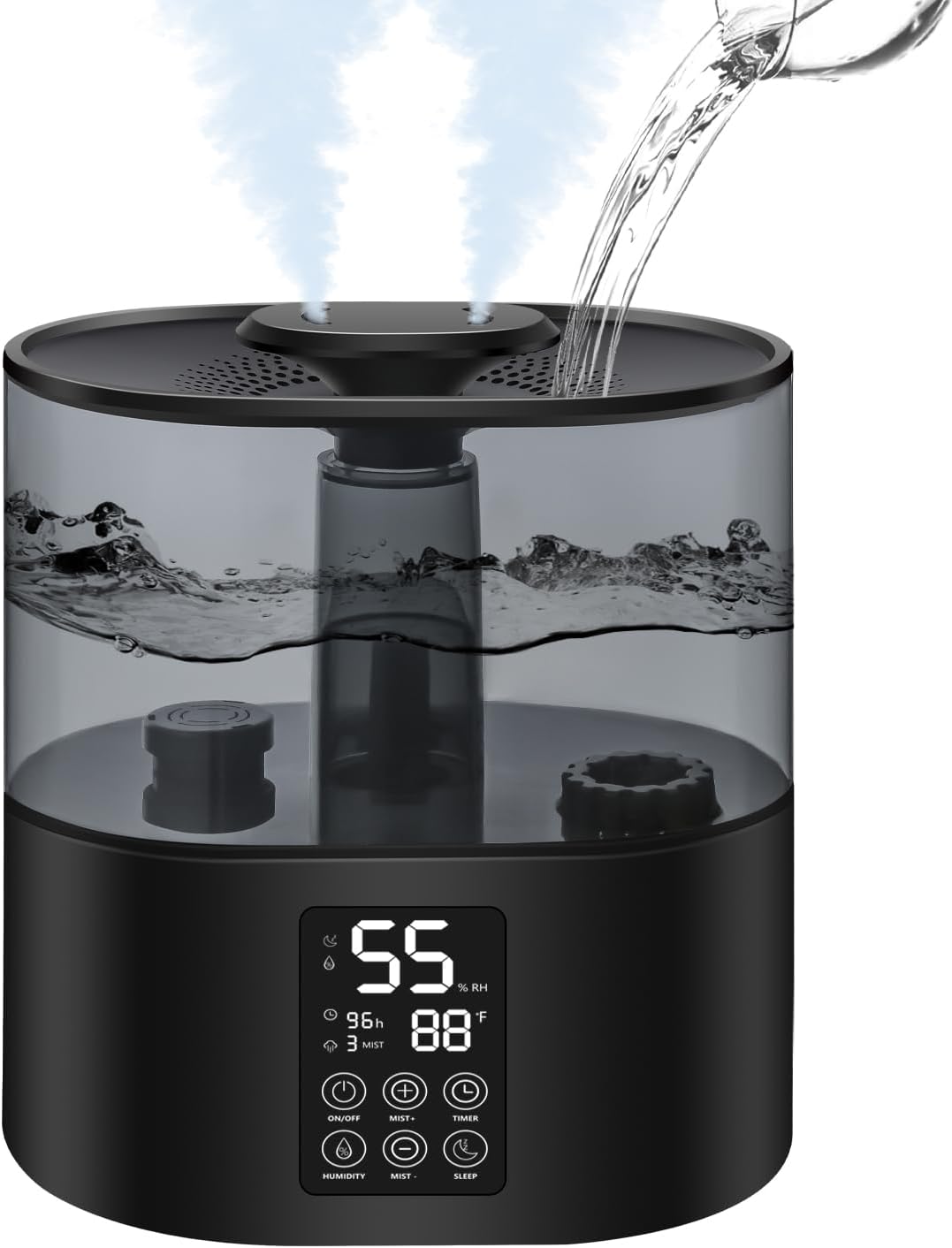 3.2L Humidifiers for Bedroom And Plants, Ultrasonic Cool