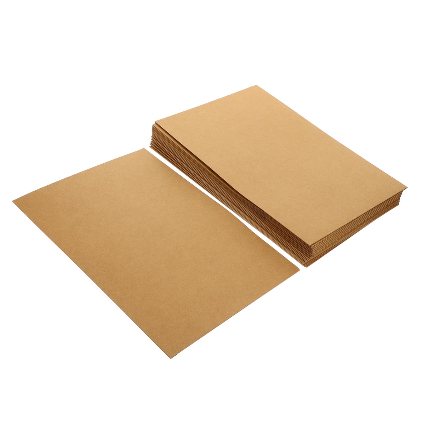 Dokumentenmappe und Verschleißfestigkeit mit Schreibfunktion für Büro 20 Stück Pappe aus Kraftpapier im Praktischen A4 Format und Studium