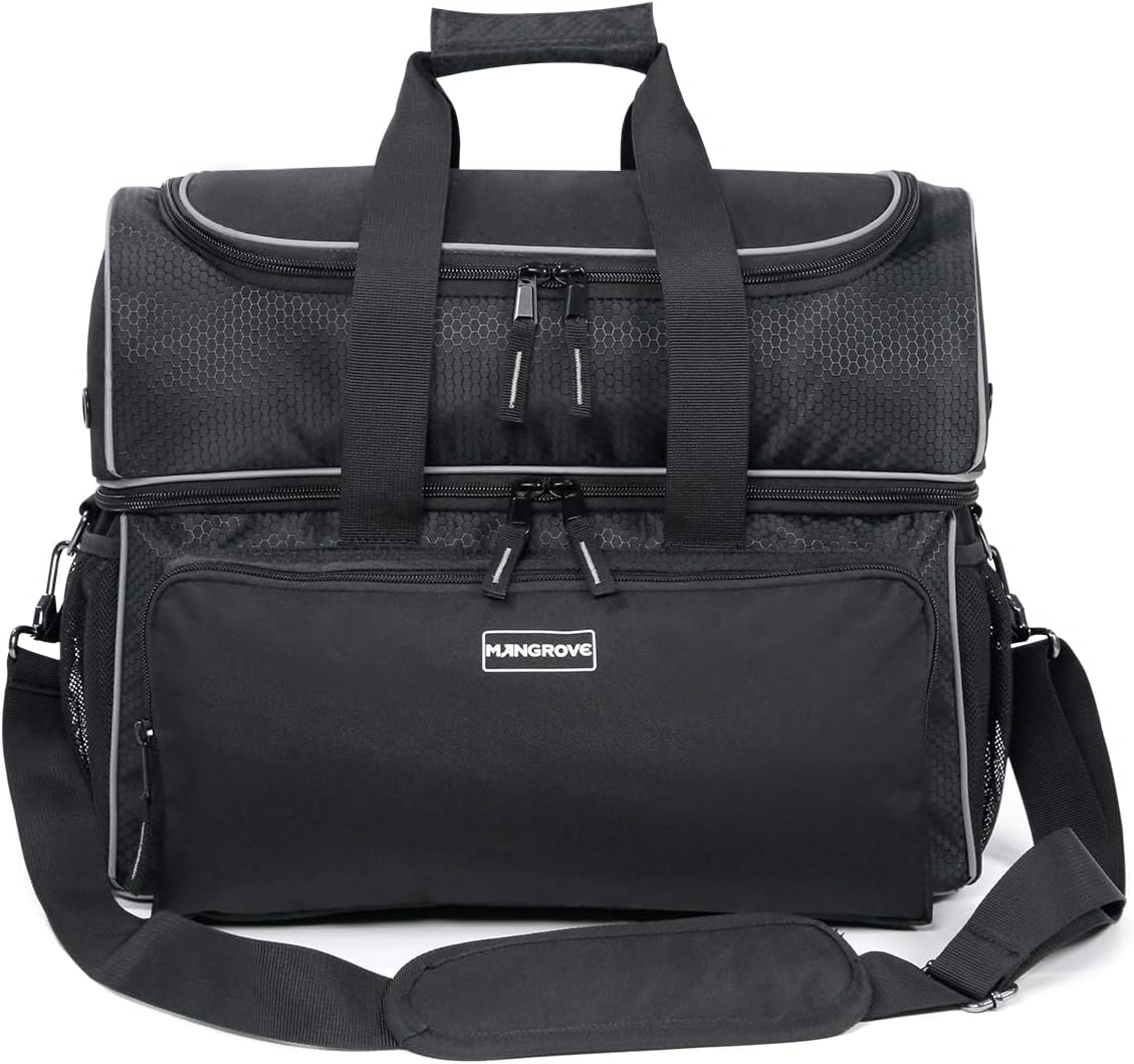 Mangrove 2 Ball Bowling Bag - Double Bowling Ball Bag with Dual Padded Holder