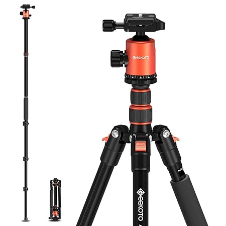 Geekoto Camera Tripod for DSLR, Compact 77