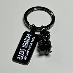 WDJLNZB Pinguin Kuscheltier Set - Positive Pinguin Geschenk Mit Schlüsselanhänger