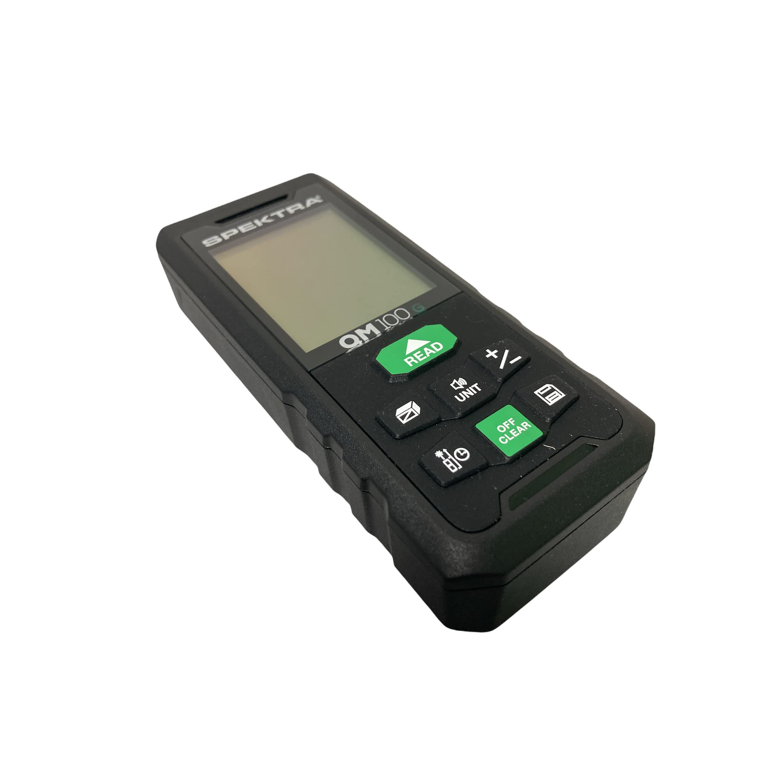 Misuratore Laser QM 100 G SPEKTRA DISTANZIOMETRO MT.80 GREEN