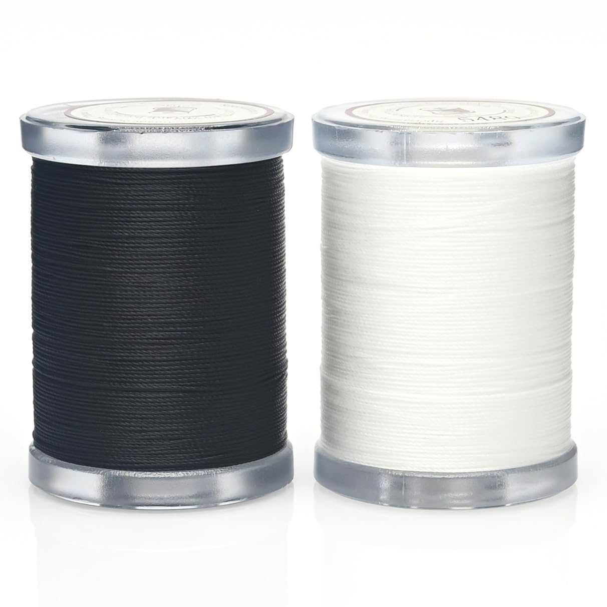 Selric 300Yards Extra Strong Bonded Nylon Thread -Black and White
