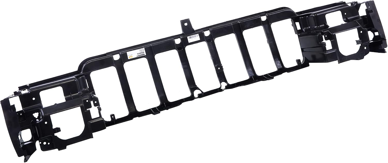 Replacement Parts Front Header Panel Grille Grill Opening Nose Panel Headlamp Headlight Mounting Panel Compatible With Jeep Grand Cherokee 1996 1997 1998