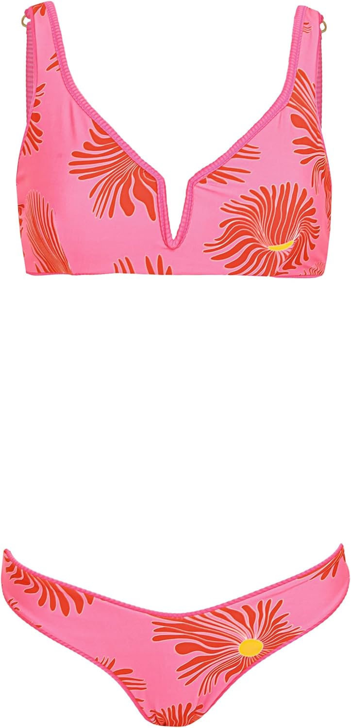 Maaji Womens Hot Fuchsia Reversible Bralette - Image 12