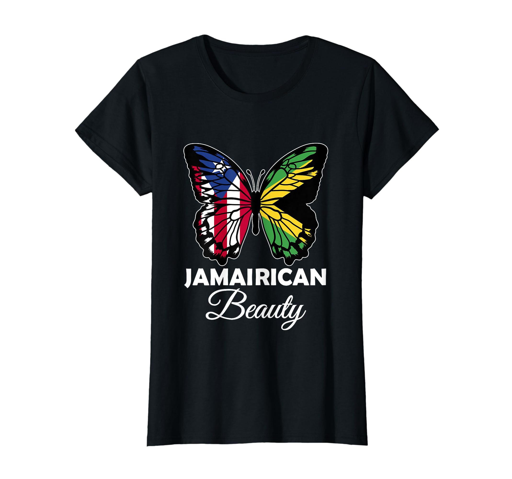 Jamaica and Puerto Rico MixJamairican Beauty Jamaica Boricua Mix Jamaican Puerto Rican T-Shirt