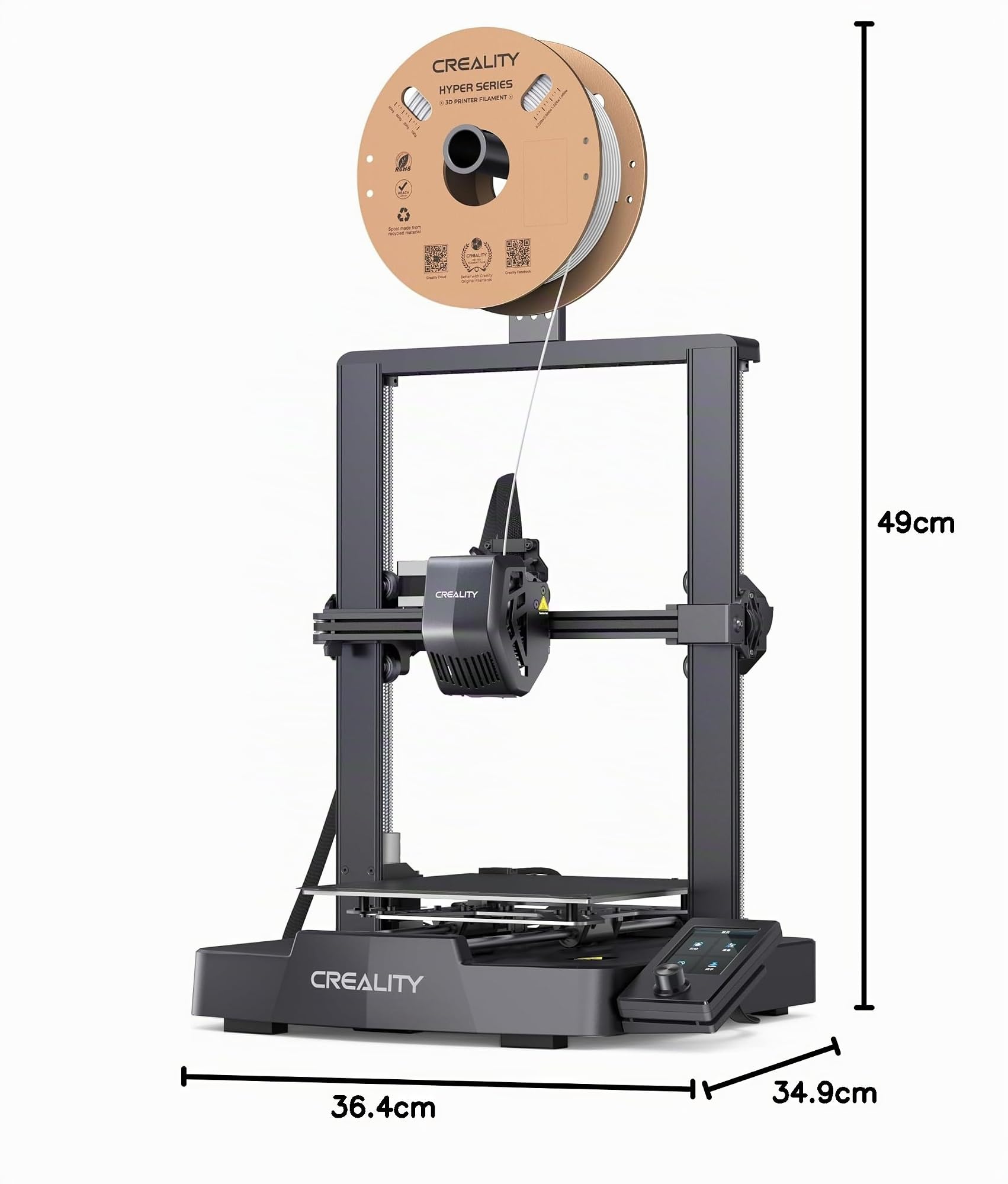 3D marca Creality modelo Ender-3 V3 SE, 3D-Drucker (schwarz)