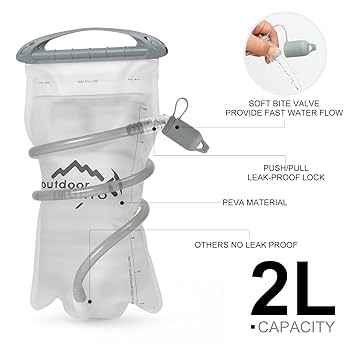新品ハイドレーション　3Ｌ　2セット ハイドレーションバッグ 大容量3L ミリタリー リュック 給水