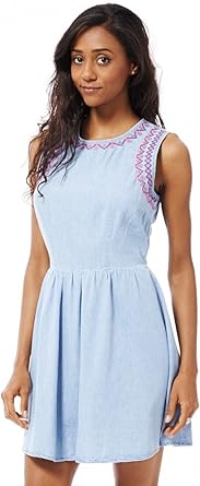 Denim skater dress uk Clearance