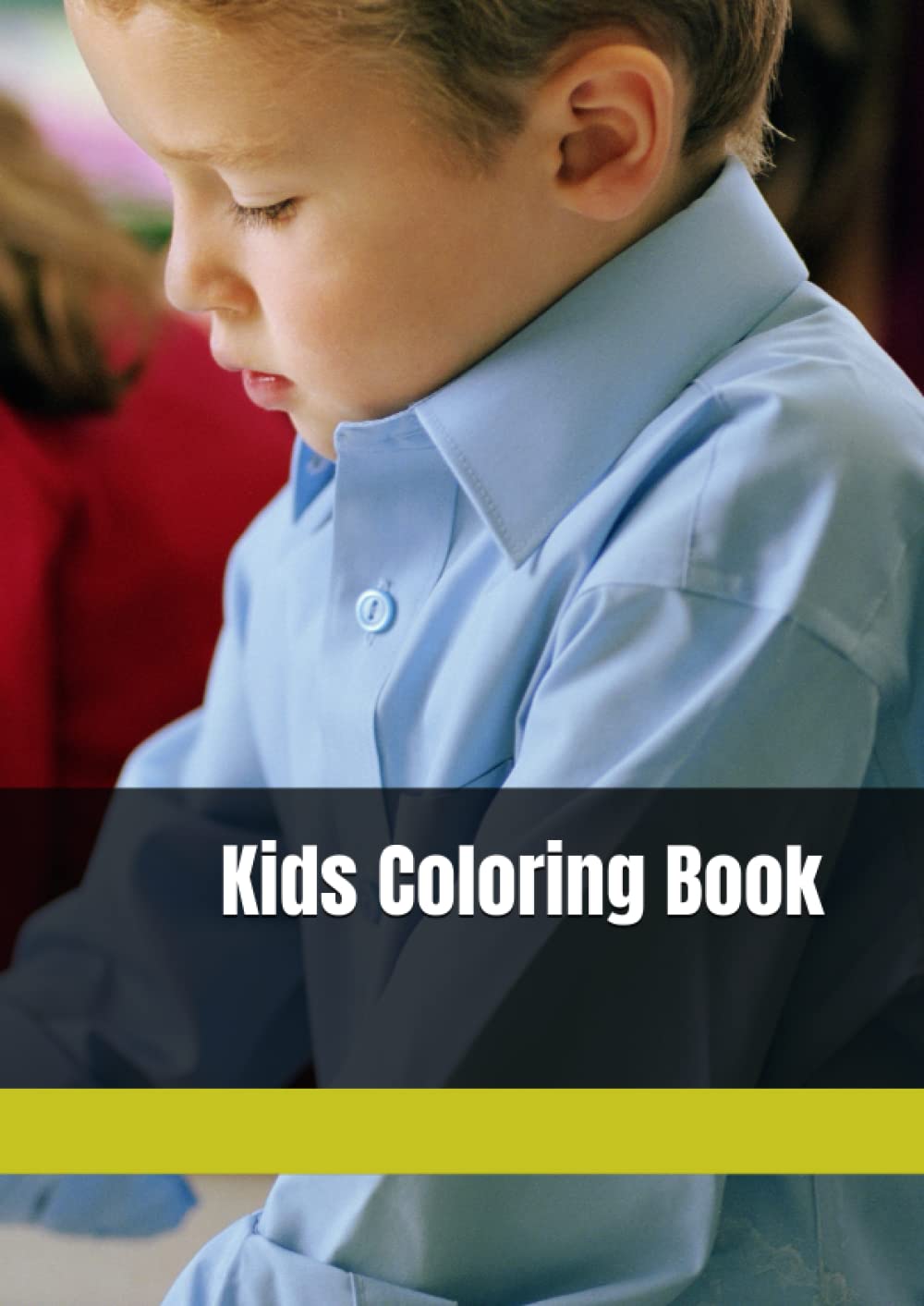 Livre de coloriage pour enfants R.V pour stimuler la concentration au calme