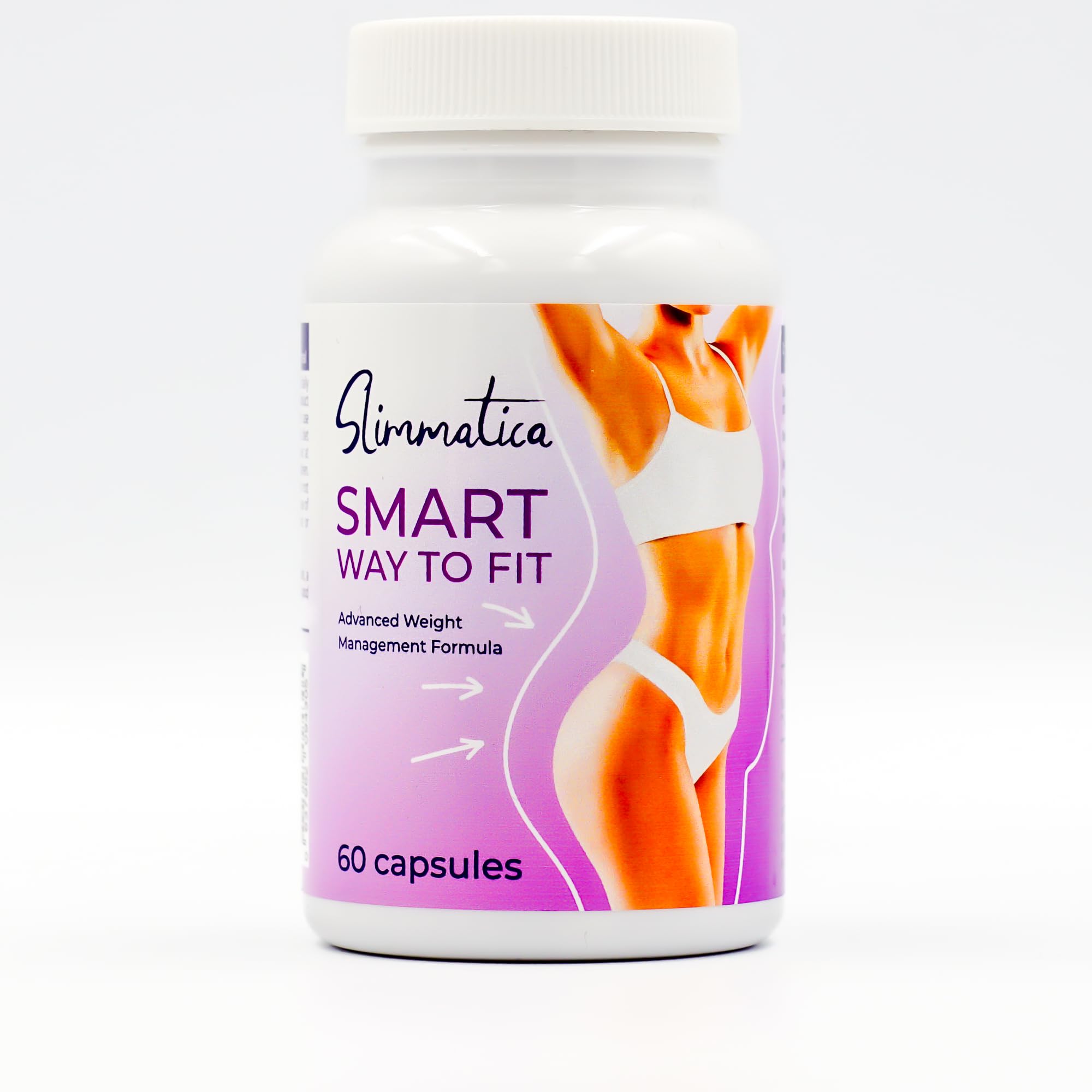 Slimmatica – Suplemento Alimenticio Natural con L-Carnitina y Vitaminas del Grupo B | Apoyo al Metabolismo y Energía Diaria | 60 Cápsulas Veganas. (1)