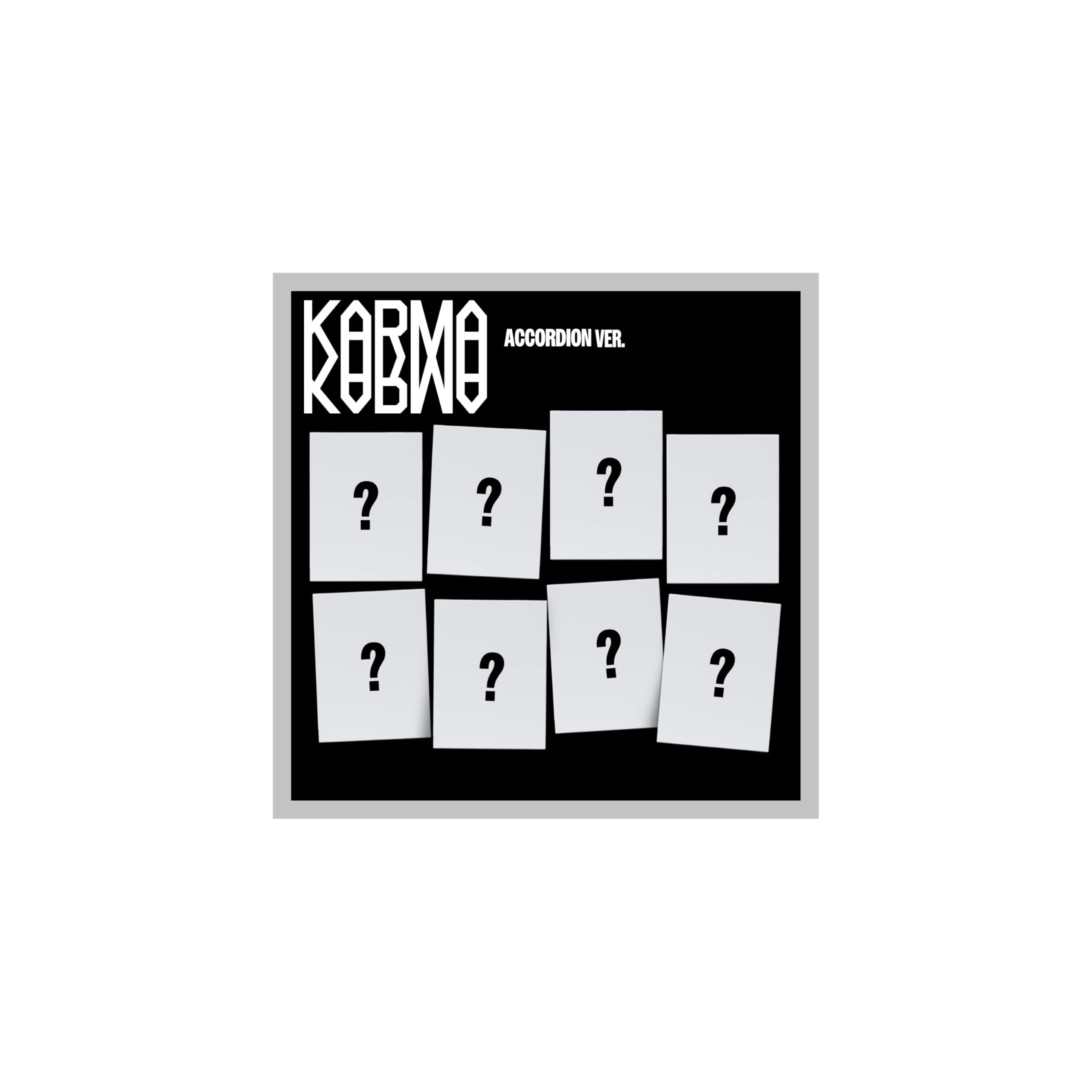straykids KARMA accordion ver 8種 STRAY KIDS - KARMA (ACCORDION VER.) (8 VERSIONS)