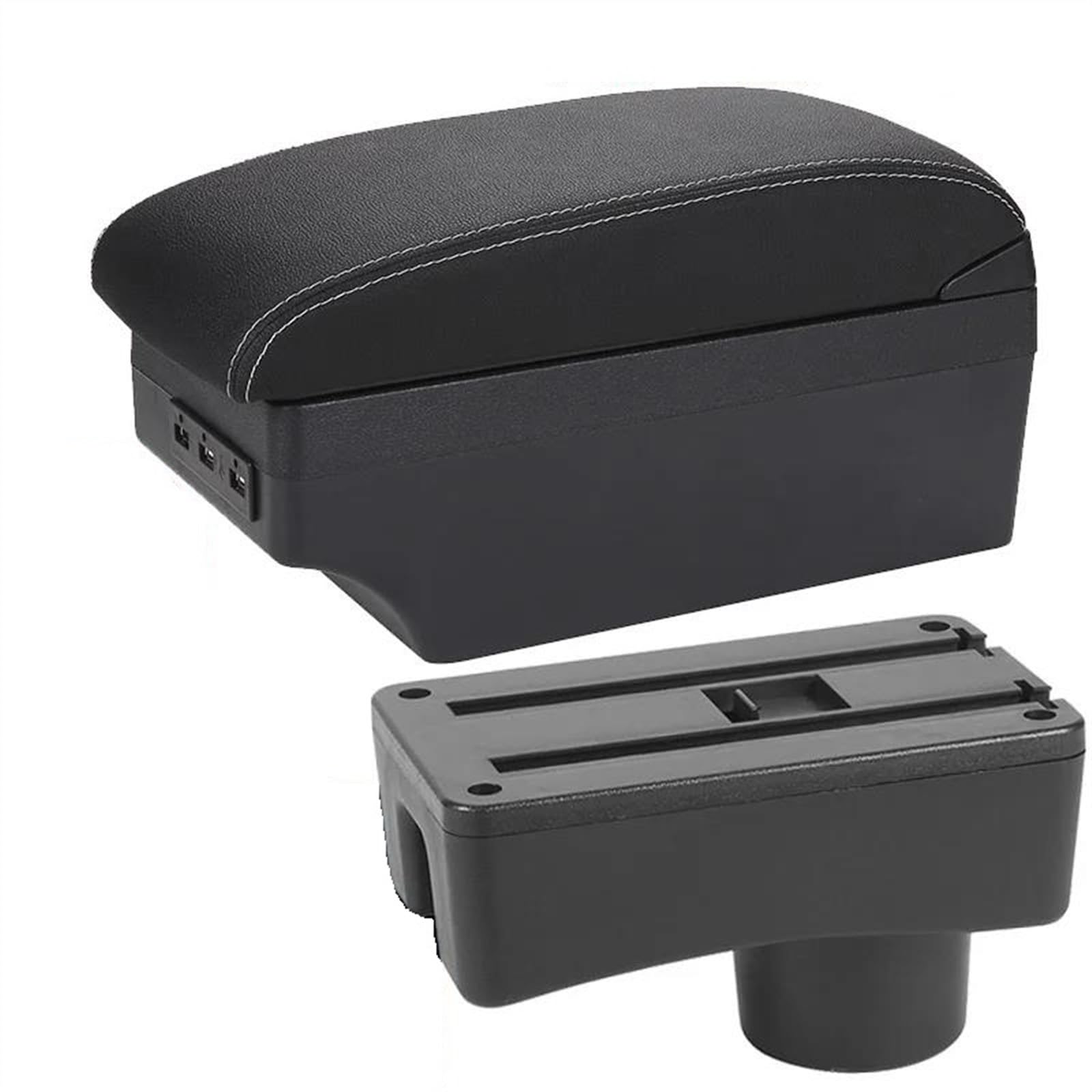 Ysdsls A3 Black White 7Usb Car Armrest Box Accessories Interior Details Storage Retrofit Parts For Aygo X
