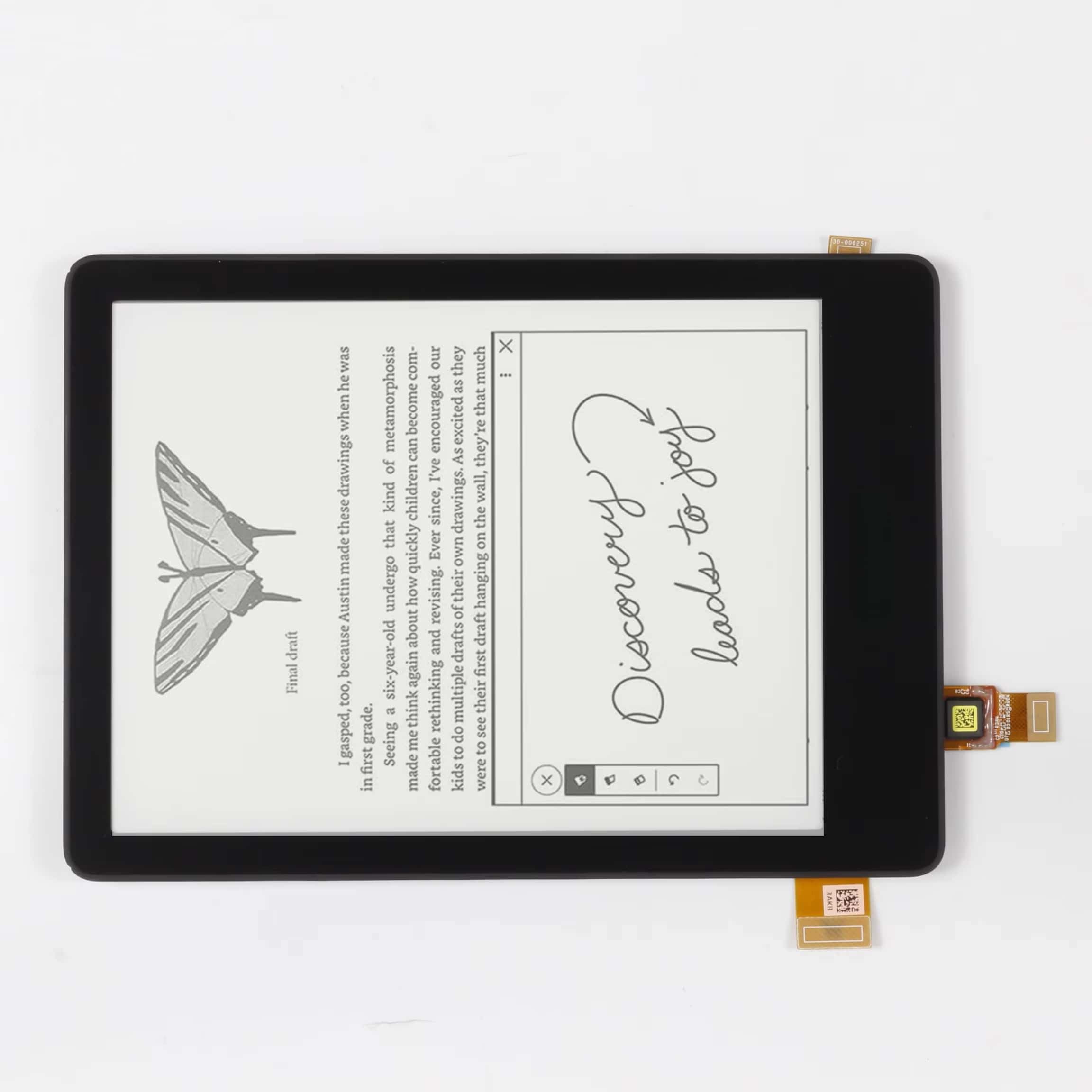 YOOOKOOO ED068KC5 Eink Carta para Kindle Paperwhite 5 M2L4EK 11th KPW5 Lector de libros electrónicos LCD (con marco)