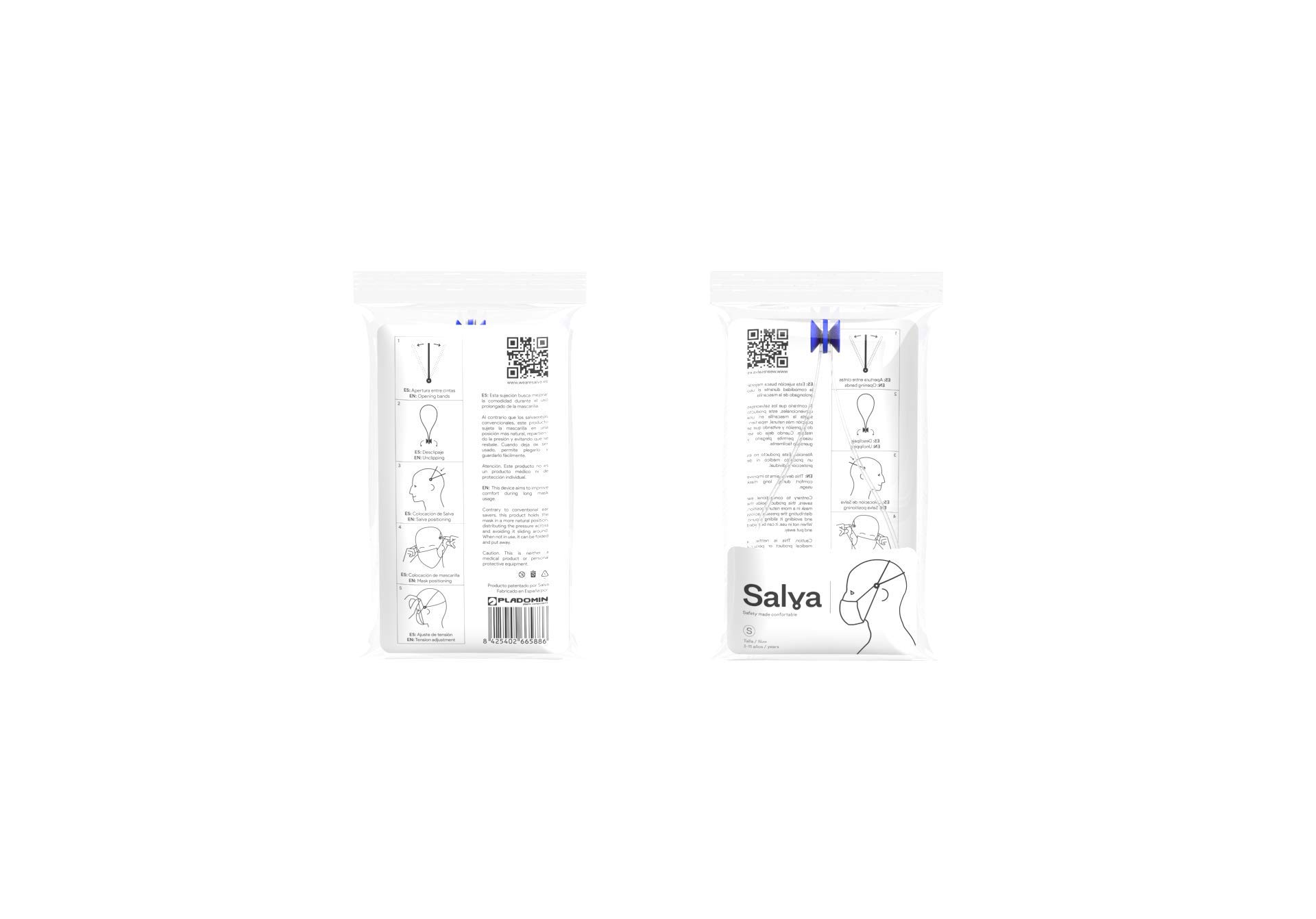 SALVA – Protector de Orejas, Salvaorejas, Sujeta Mascarillas, Enganche para Mascarillas (3M)