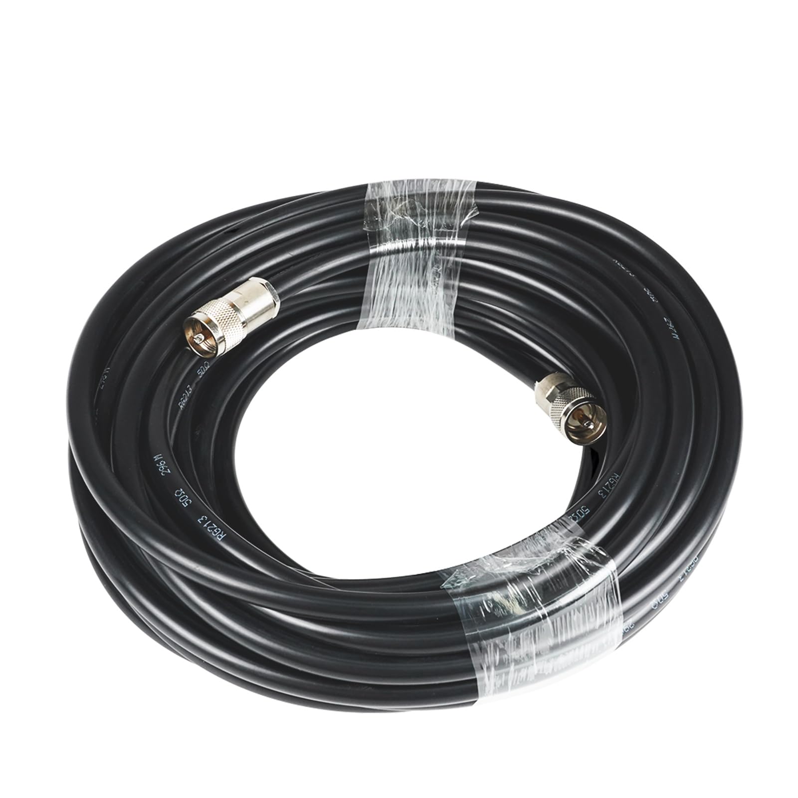 Retevis Cavo coassiale, RG213 VHF/UHF CB, 50 ohm, cavo di estensione coassiale puro con connettore SL16, cavo di prolunga a bassa perdita per radio mobile RT95, radio CB MB62 MB63A, radio Ham