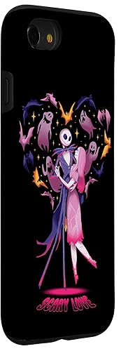 Vista 48 de iPhone 12 Pro Max Disney The Nightmare Before Christmas Jack Sally Scary Love Case