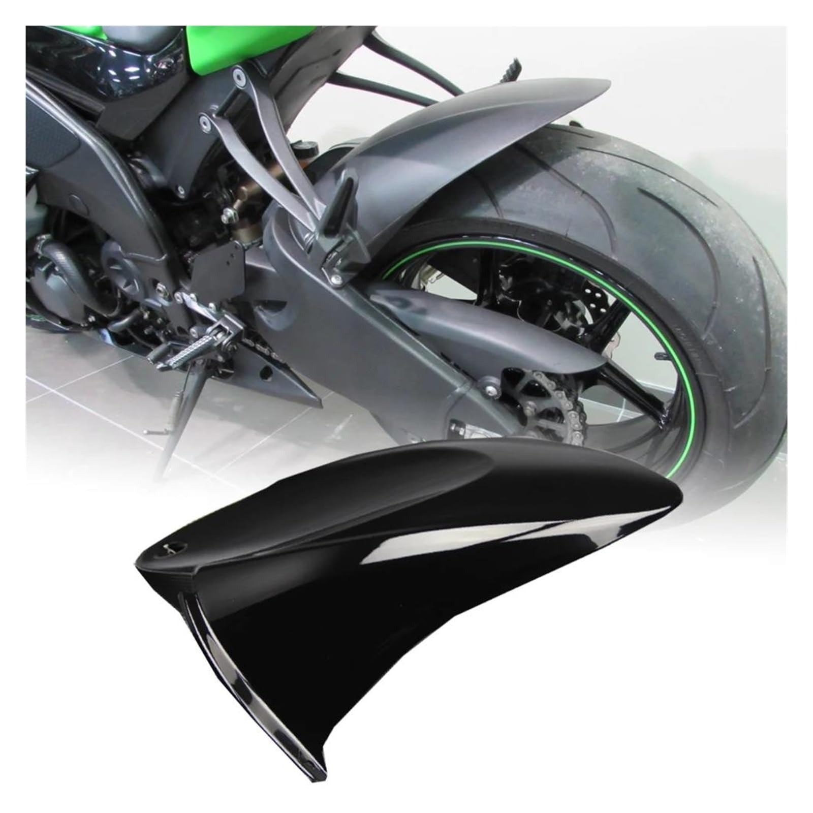 11-15 ZXT00J-K カワサキ ZX-10R 2010 カーボンリアフェンダー