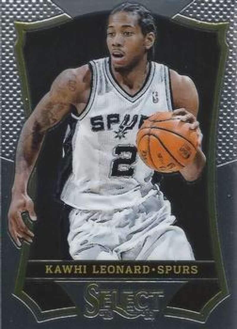 2013-14 Panini Select #36 Kawhi Leonard San Antonio Spurs NBA Basketball Card NM-MT