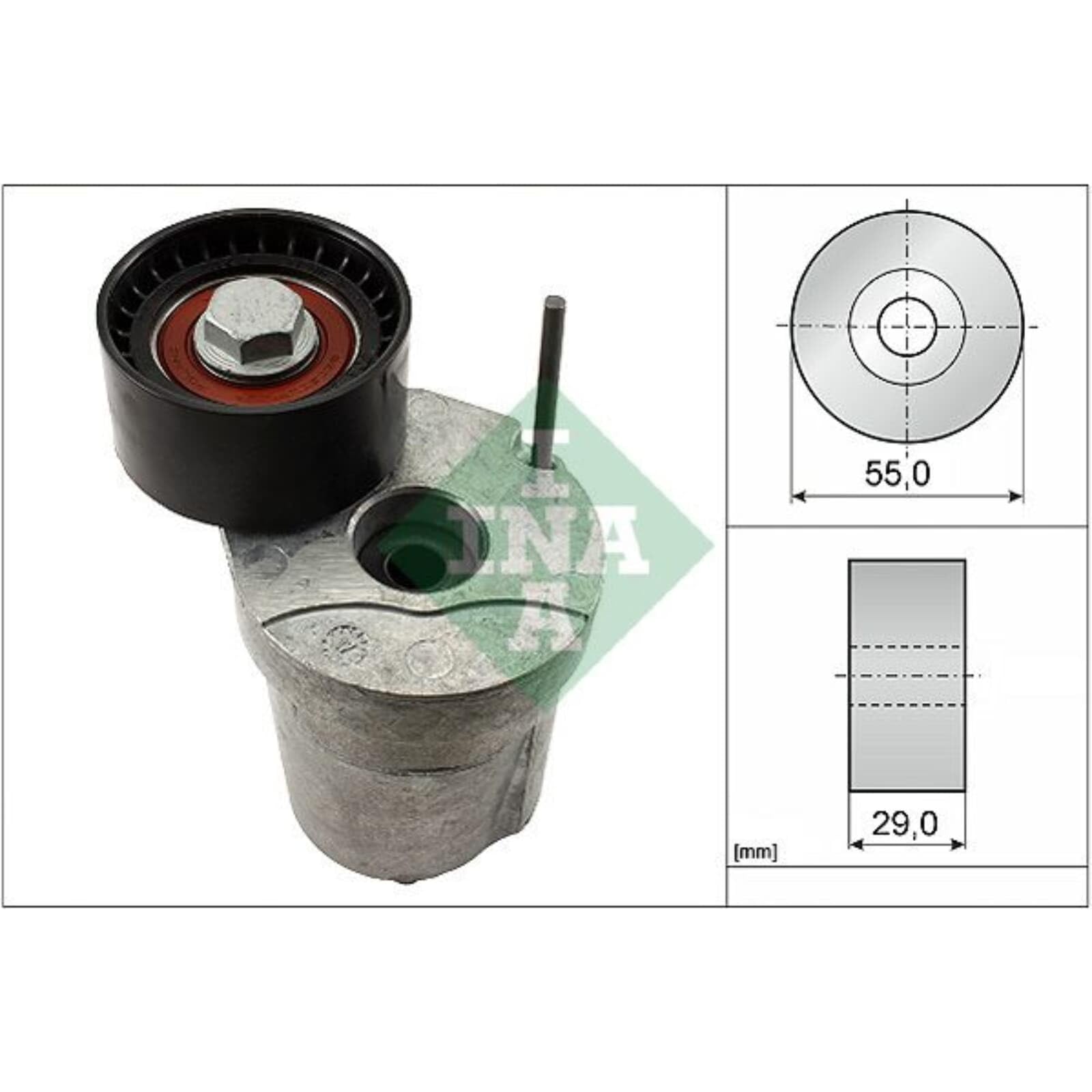 INA 529 0370 30 Pompa acqua + Kit cinghia Poly V con guarnizione Controllare corsa libera generatore ed ev. sostituire | Compatibile con: BMW 1, 1, 1 Cabriolet, 1 Coupe, 3, 3 Cabriolet, 3 Coupe, 3 Touring, X1