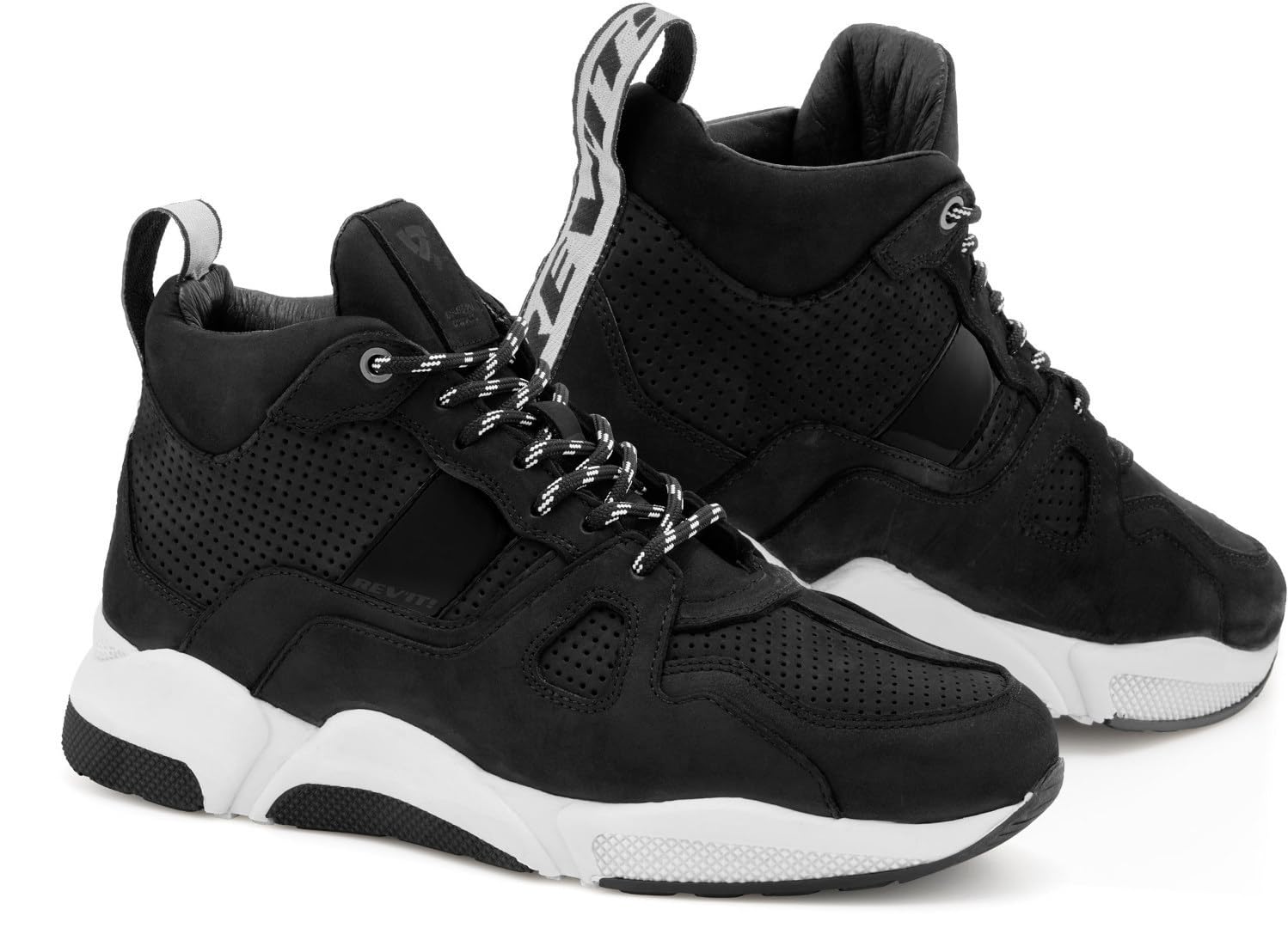 Revit Astro Ghost Chaussures de moto, noir/blanc, 46
