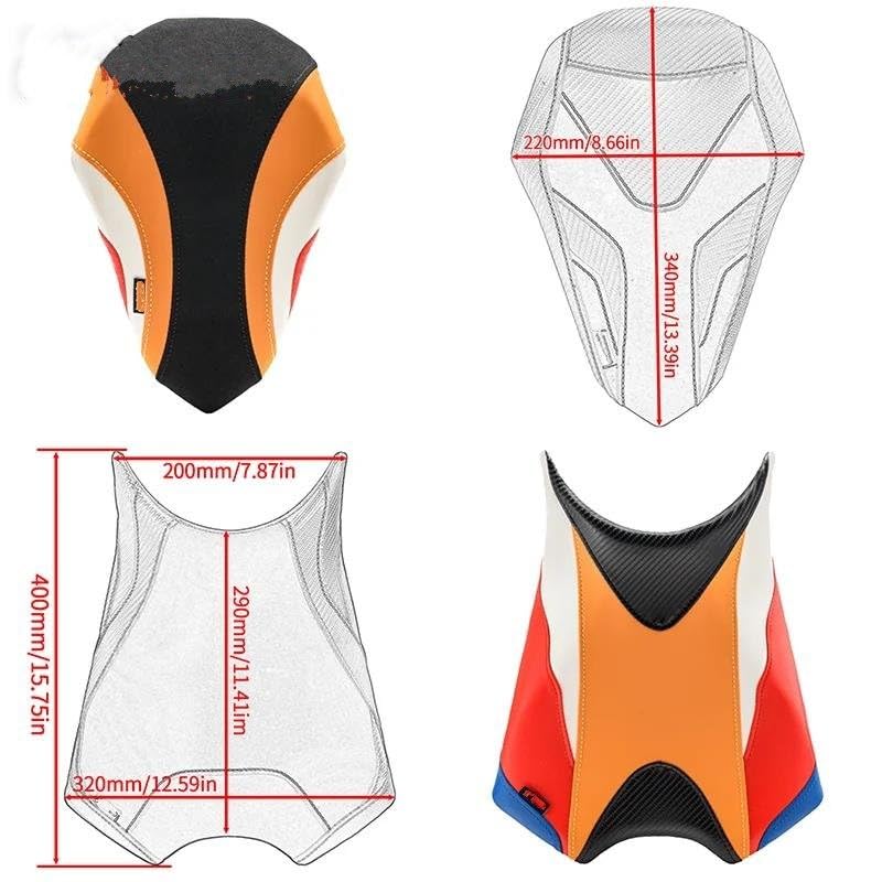 Coussin de passager arrière CBR250RR pour remplacer la selle - 2
