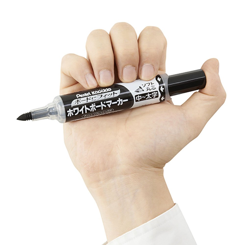 Pentel Dry Erase Markers for Knockle Boards., black : Amazon.in