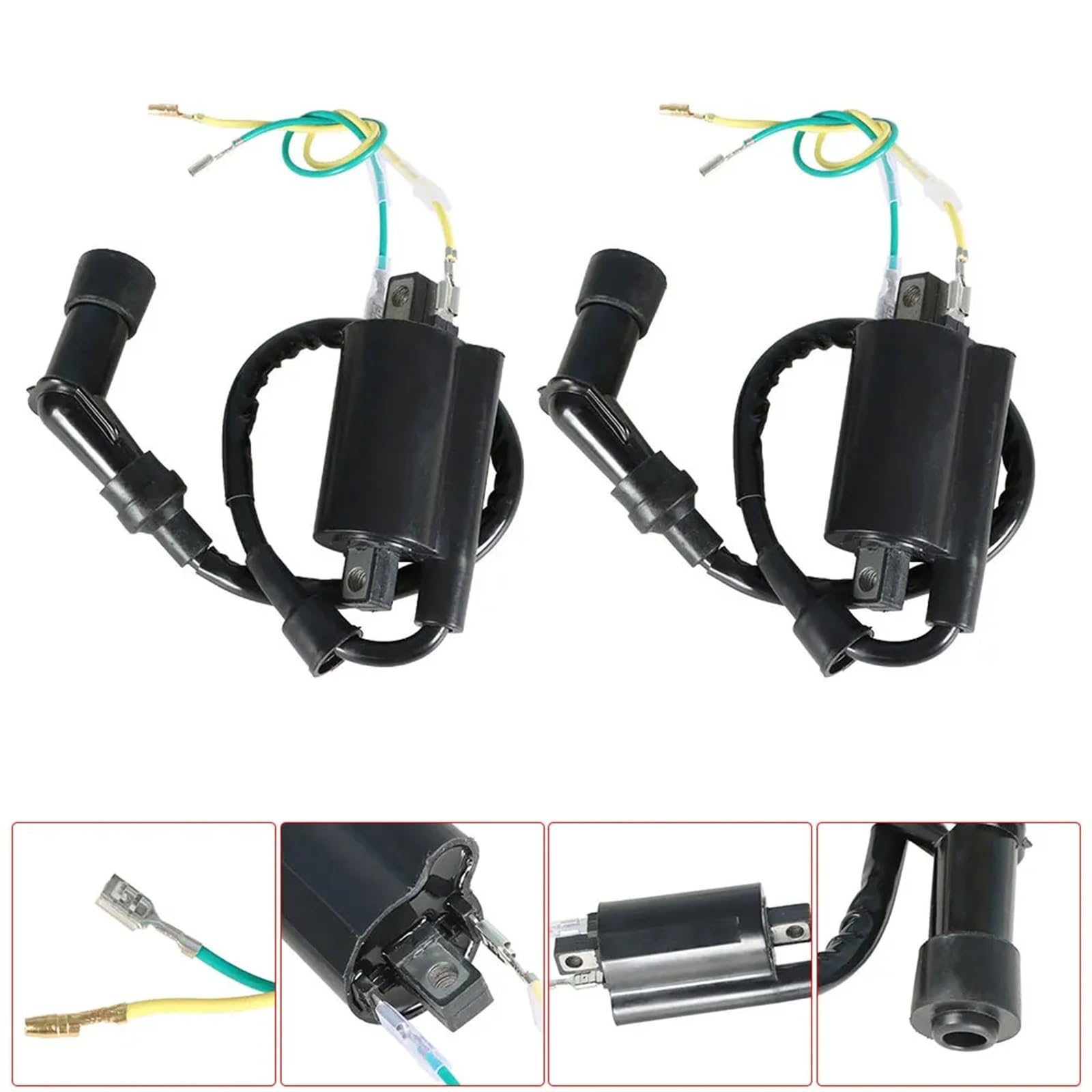 2-pack voor 12V-ontstekingsbobine CB350 CL350 SL350 CL450 CB450 CB500