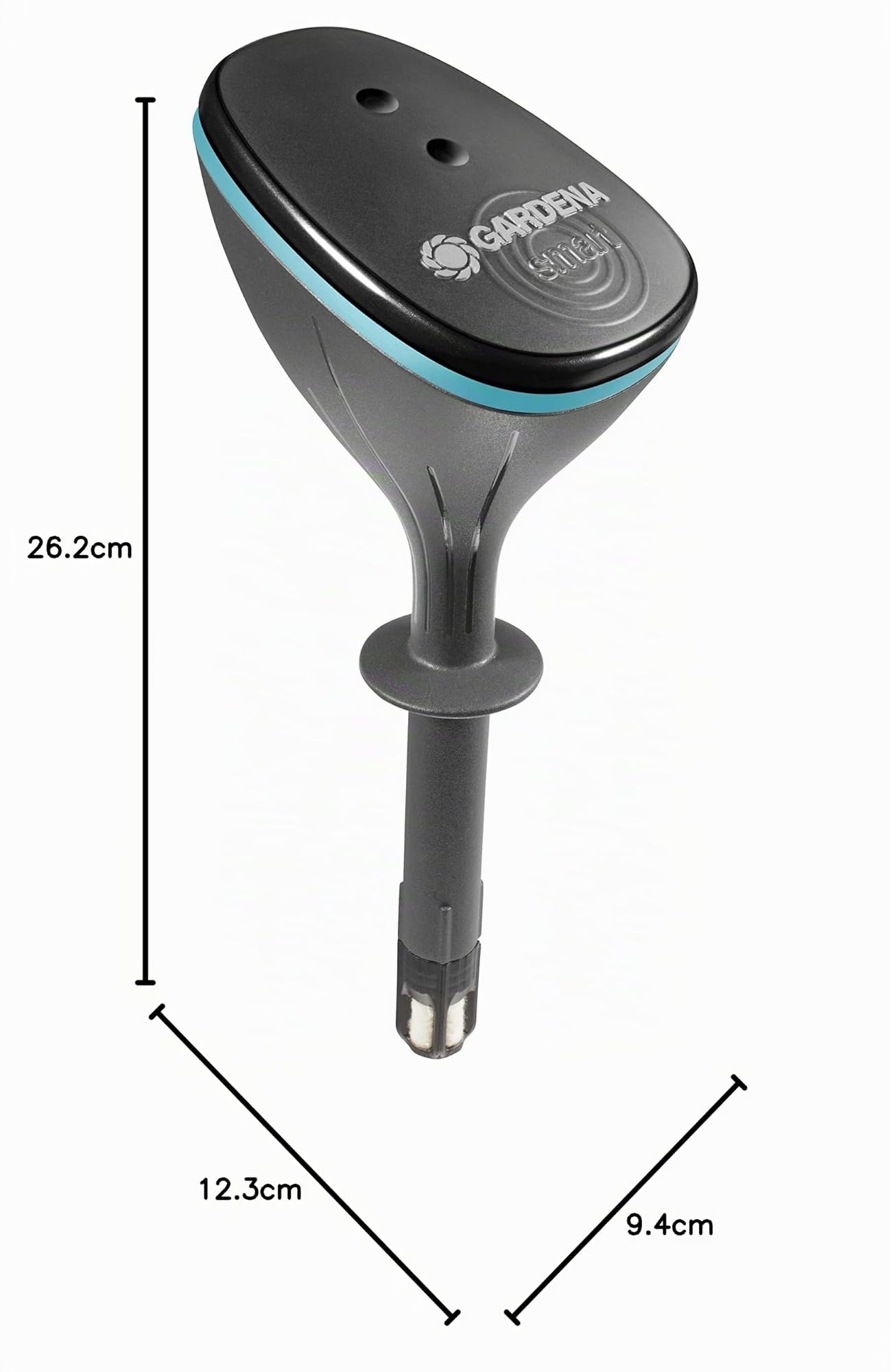 Gardena smart Sensor: misst Bodenfeuchte, Lichtstärke, Außentemperatur per smart App für iOS und Android, kann in die Bewässerungssteuerung integriert werden (19030-20)