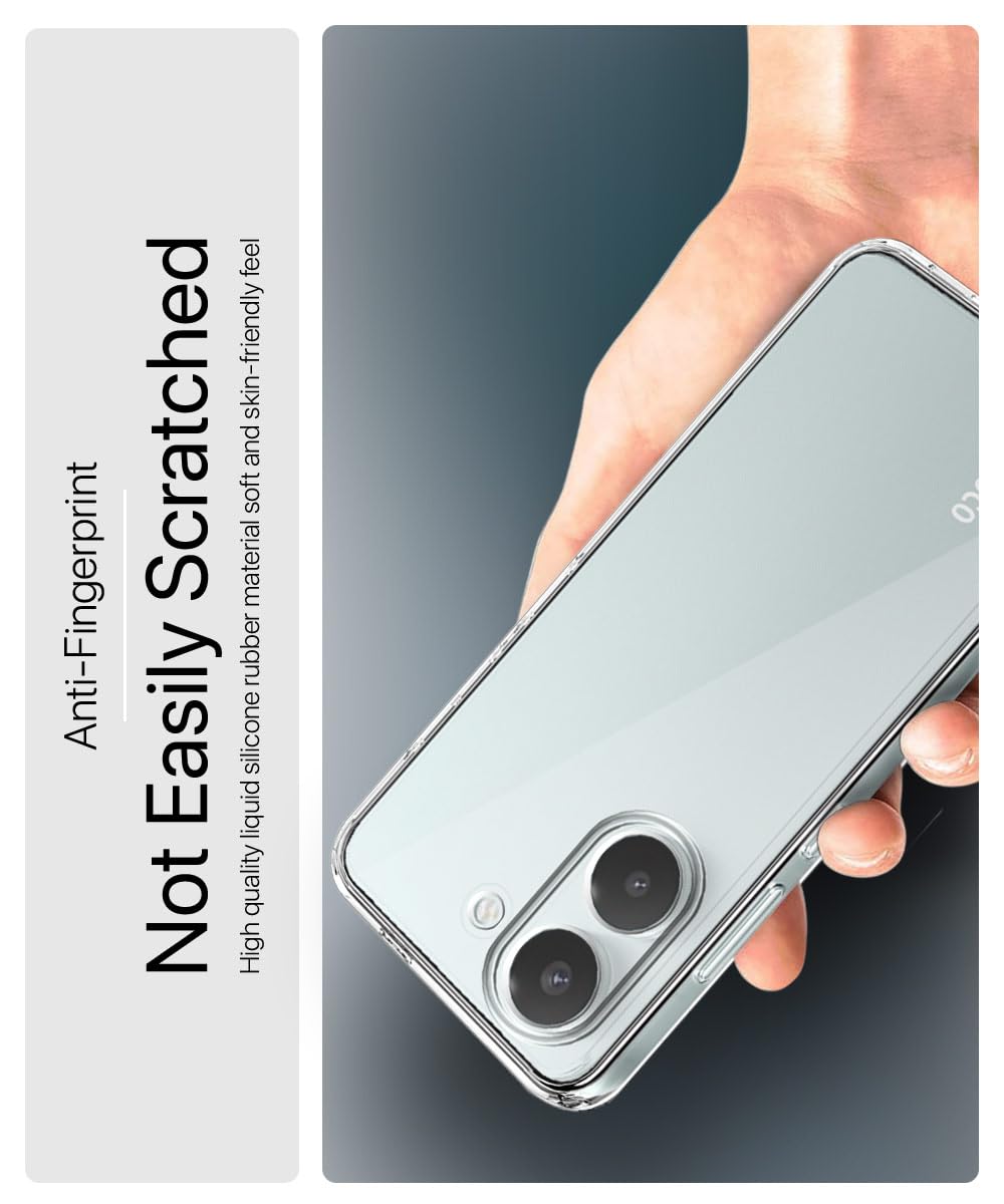 Transparent Case for Poco X8 Pro - Full Protection -6 Transparent Case for Poco X8 Pro - Full Protection -6